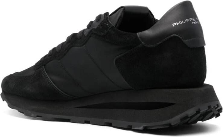 Philippe Model Stijlvolle Sneakers voor Mannen en Vrouwen Black Heren