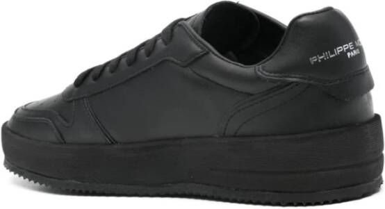 Philippe Model Stijlvolle Sneakers voor Mannen en Vrouwen Black Heren