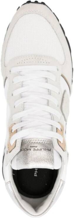 Philippe Model Stijlvolle Sneakers voor Mannen en Vrouwen White Dames