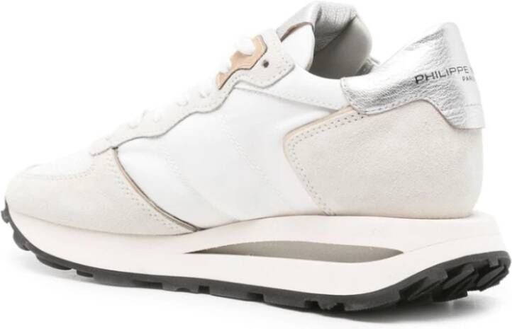 Philippe Model Stijlvolle Sneakers voor Mannen en Vrouwen White Dames