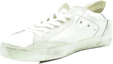 Philippe Model Stijlvolle Sneakers voor Mannen en Vrouwen White Heren