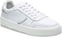 Philippe Model Witte platte schoenen Urban Sneaker Minimalistisch ontwerp White - Thumbnail 92