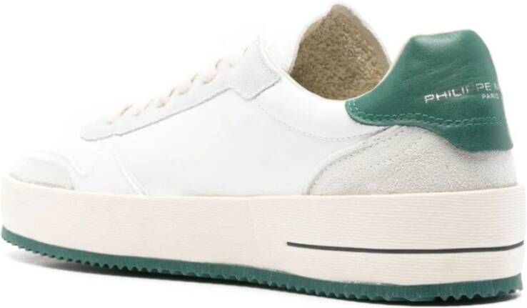 Philippe Model Stijlvolle Sneakers voor Mannen en Vrouwen White Heren