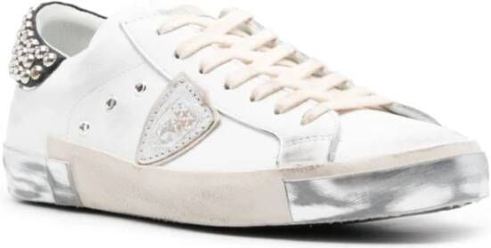 Philippe Model Stijlvolle Sneakers voor Mannen White Heren