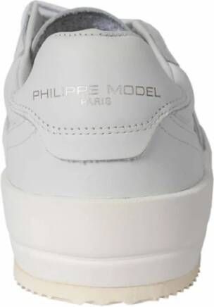 Philippe Model Stijlvolle Sneakers voor Mannen White Heren