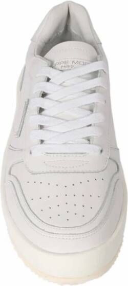 Philippe Model Stijlvolle Sneakers voor Mannen White Heren