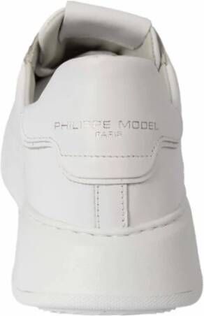 Philippe Model Stijlvolle Sneakers voor Mannen White Heren