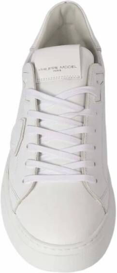 Philippe Model Stijlvolle Sneakers voor Mannen White Heren