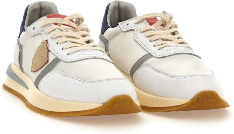 Philippe Model Stijlvolle Sneakers White Heren