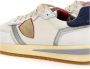 Philippe Model Casual Tropez 2.1 Sneakers Wit Blauw Rood Multicolor Heren - Thumbnail 22