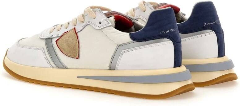 Philippe Model Stijlvolle Sneakers White Heren