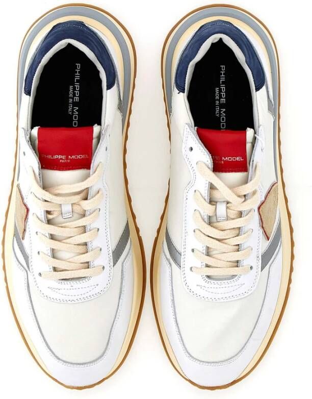 Philippe Model Stijlvolle Sneakers White Heren