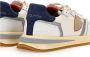 Philippe Model Casual Tropez 2.1 Sneakers Wit Blauw Rood Multicolor Heren - Thumbnail 13