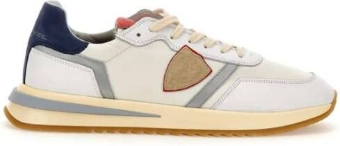 Philippe Model Stijlvolle Sneakers White Heren