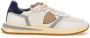 Philippe Model Casual Tropez 2.1 Sneakers Wit Blauw Rood Multicolor Heren - Thumbnail 14