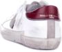 Philippe Model Suède Logo Sneakers Rubberen Zool White Heren - Thumbnail 4