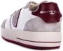 Philippe Model Vintage Basketbal Geïnspireerde Sneakers Wit Bordeaux White Heren - Thumbnail 7