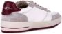 Philippe Model Vintage Basketbal Geïnspireerde Sneakers Wit Bordeaux White Heren - Thumbnail 8