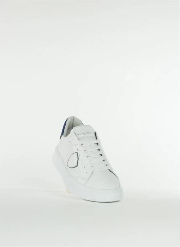 Philippe Model Stijlvolle Sneakers voor Mannen White Heren