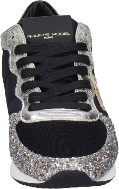 Philippe Model Textiel Sneakers voor Vrouwen Black Dames