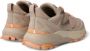 Philippe Model Trekking-geïnspireerde stoffen sneakers met Vibram zool Beige Dames - Thumbnail 3