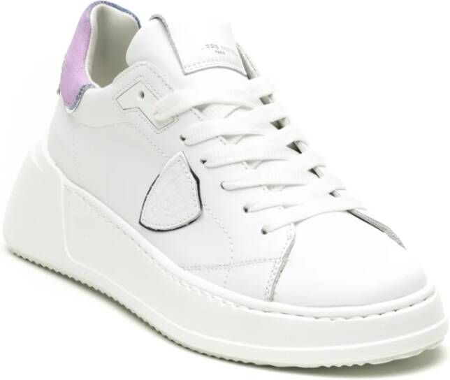 Philippe Model Tres Temple Sneakers White Dames