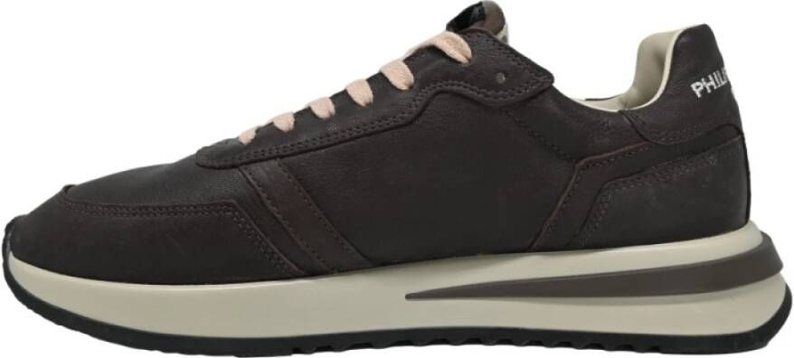 Philippe Model Tropez 2.1 Lage Sneakers Bruin Black Heren