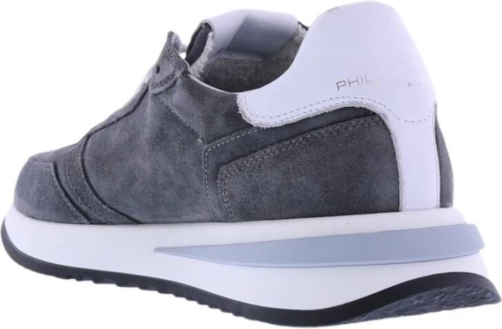 Philippe Model Tropez 2.1 lage sneakers Grijs Heren