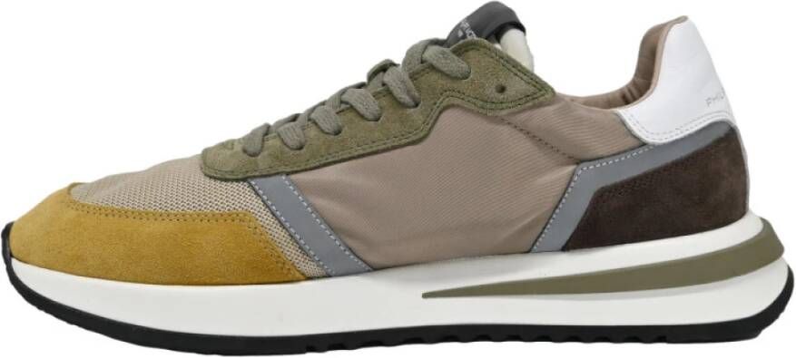 Philippe Model Tropez 2.1 Sneakers in Mosterd Taupe Multicolor Heren