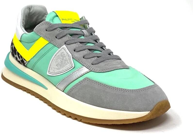 Philippe Model Tropez low top sneaker Groen Dames