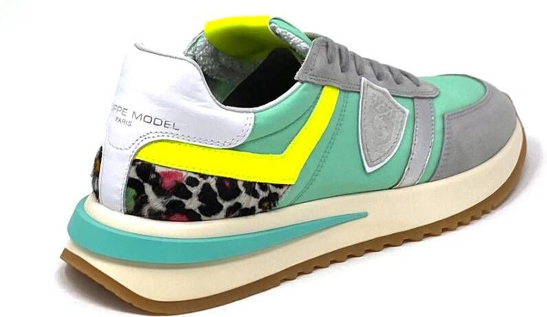 Philippe Model Tropez low top sneaker Groen Dames