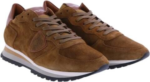 Philippe Model Trpx Patch Logo Sneakers Bruin Heren