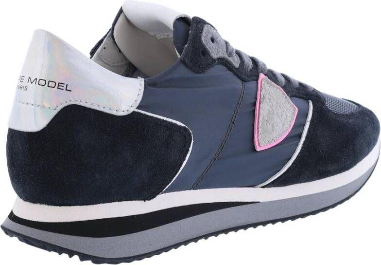 Philippe Model Upgrade je sneaker game met stijlvolle Trpx Low Woman sneakers Grijs Dames