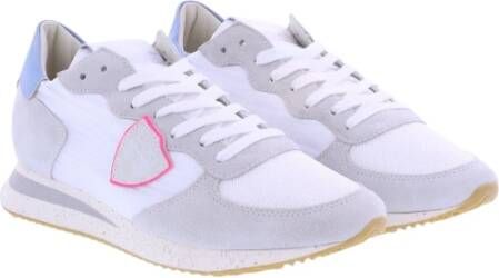 Philippe Model Trendy synthetische sneakers voor modebewuste vrouwen Wit Dames