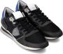 Philippe Model Urban Vintage Running Style Sneakers Black Heren - Thumbnail 2