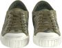 Philippe Model Veelzijdige en Comfortabele Leren Sneakers Green Heren - Thumbnail 3