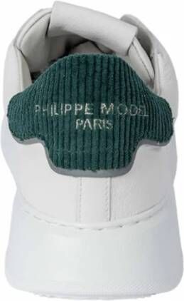 Philippe Model Velours Sneakers White Heren