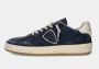 Philippe Model Vintage-geïnspireerde Lage Top Blauwe Sneakers Blue Heren - Thumbnail 5