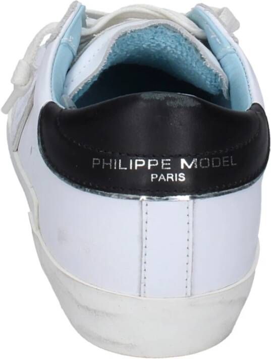 Philippe Model Vintage Leren Dames Sneakers White Dames