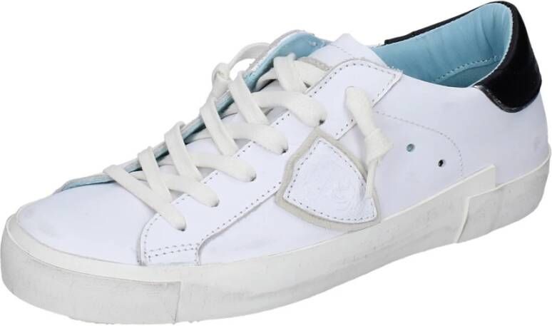 Philippe Model Vintage Leren Dames Sneakers White Dames