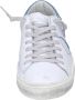 Philippe Model Vintage Leren Sneakers voor Mannen White Heren - Thumbnail 4