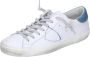 Philippe Model Vintage Leren Sneakers voor Mannen White Heren - Thumbnail 5