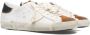 Philippe Model Vintage Leren Sneakers voor Mannen White Heren - Thumbnail 2