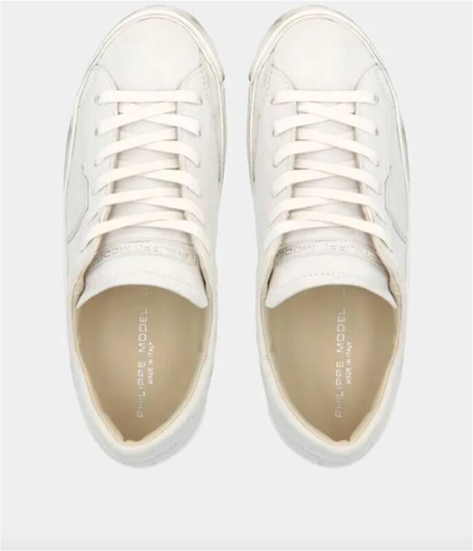 Philippe Model Witte Basic Sneaker White Dames