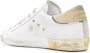 Philippe Model Witte Veterschoenen met Distressed Finish White Dames - Thumbnail 14