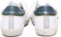 Philippe Model Witte Sneakers Logo Suède Rubberen Zool White Heren - Thumbnail 16