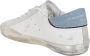 Philippe Model Witte Leren Lage Sneakers Multicolor Heren - Thumbnail 3