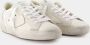 Philippe Model Witte leren sneakers met gebruikt effect White Heren - Thumbnail 23