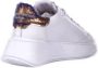 Philippe Model Sneakers van kalfsleer met metallic hiel White Dames - Thumbnail 8