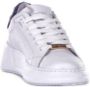 Philippe Model Sneakers van kalfsleer met metallic hiel White Dames - Thumbnail 10